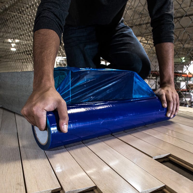 Blue Dust Protective Film, 500mm x 100m