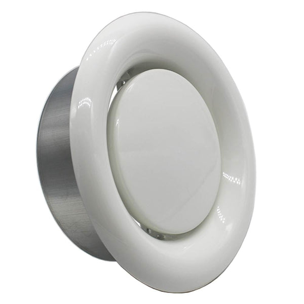 Metal Air Exhaust Valve with Mounting Ring