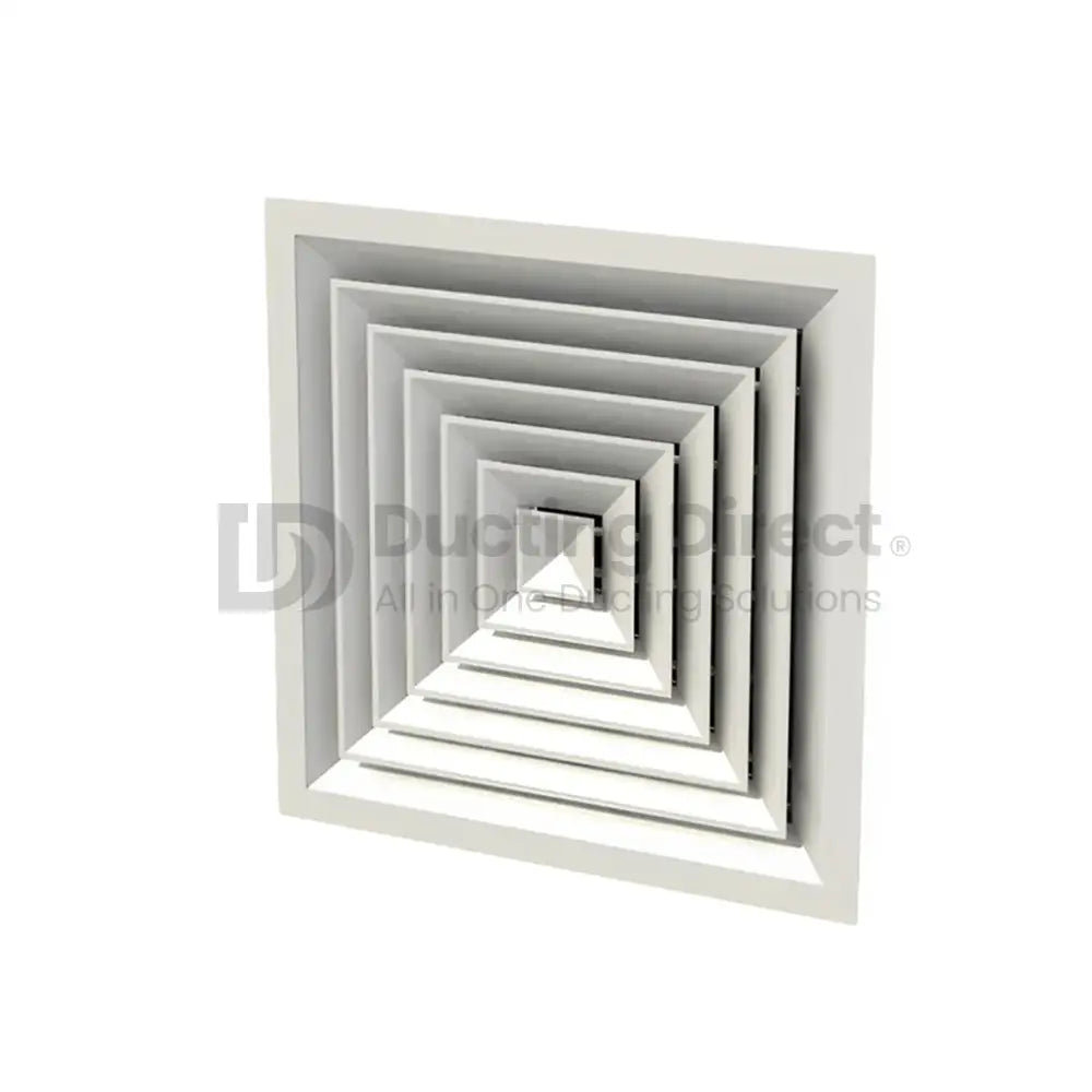 Diffuser Nick Size 4-Way Ceiling Diffuser | 150mm x 150mm Neck Size | Ducting Direct