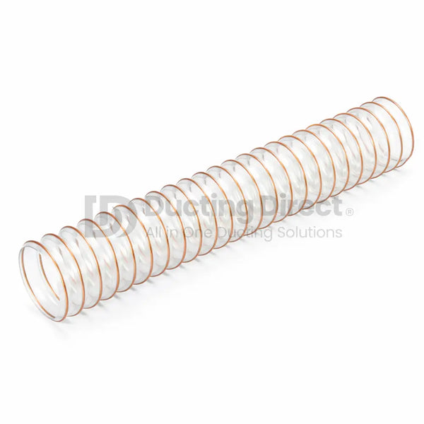 6m PU Polyurethane Clear Flexible Ducting variable
