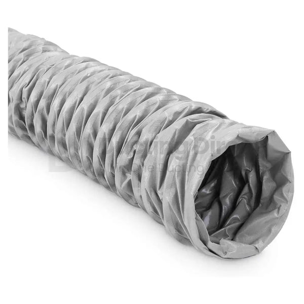 6m Uninsulated Grey PVC Flexible Ducting variable