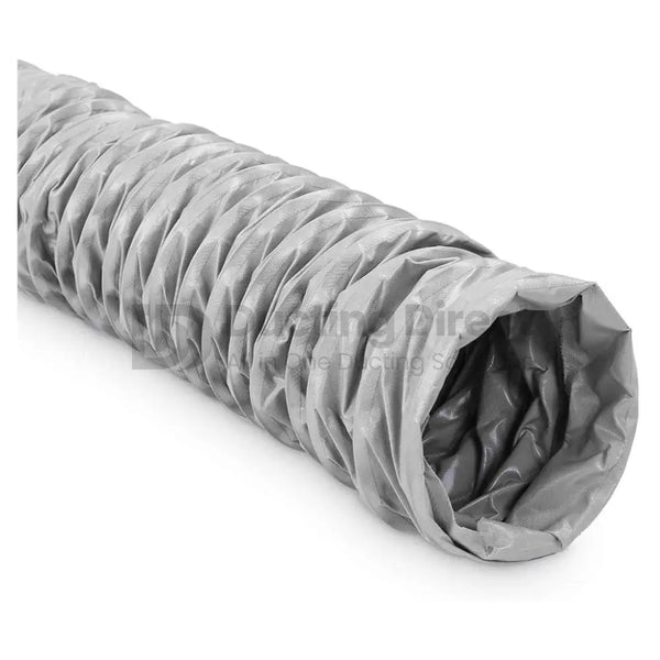 6m Uninsulated Grey PVC Flexible Ducting variable
