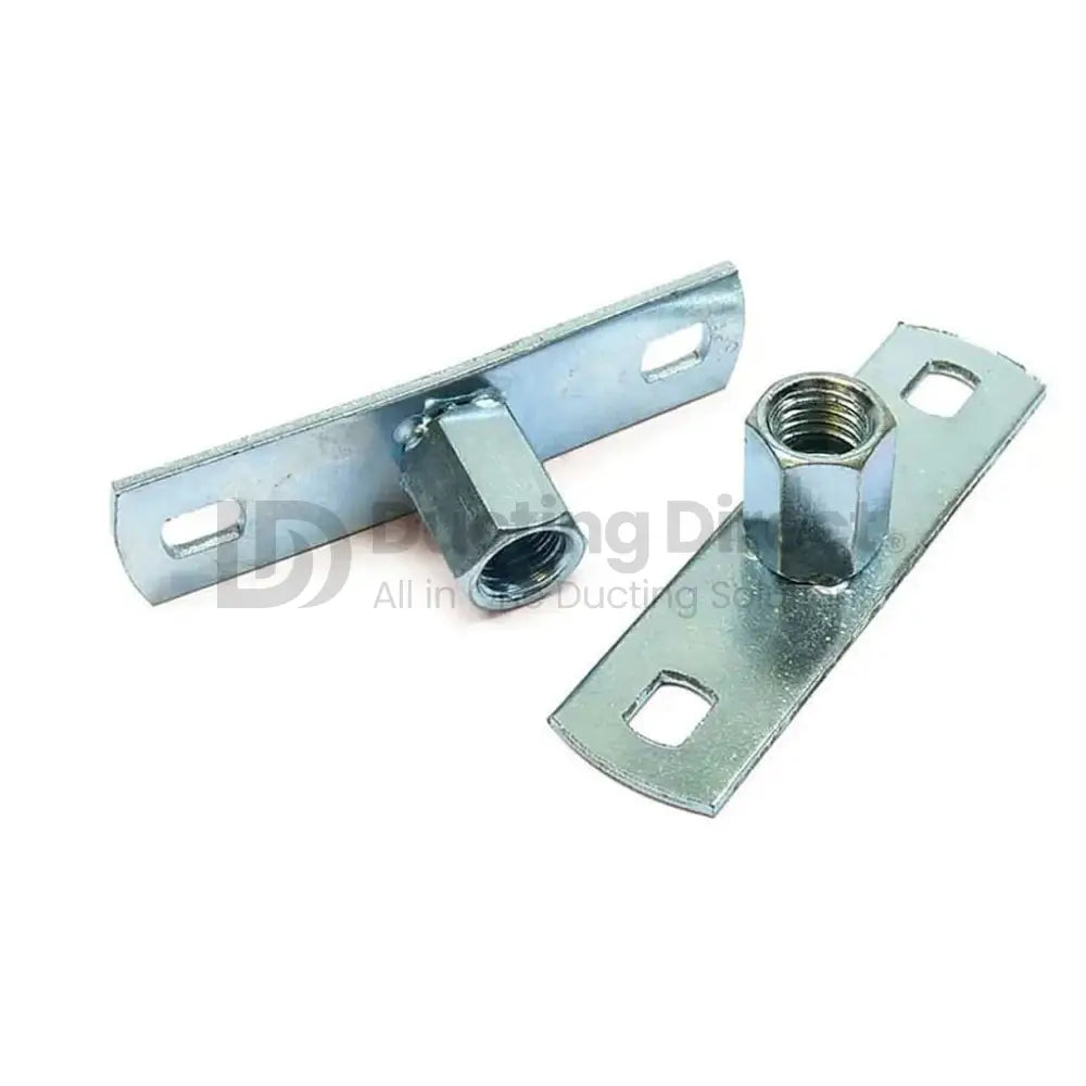Threaded Rod Back Plate M8 / M10 Dual Threaded Backplate | Ducting Direct