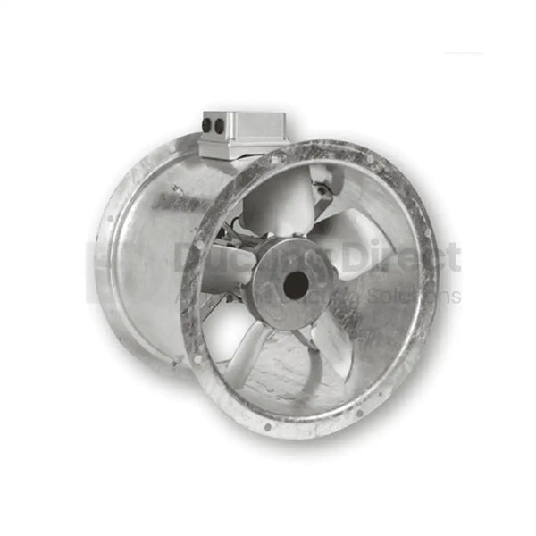 Flakt Woods Long Cased Axial Flow Extract Fan - Single Phase variable
