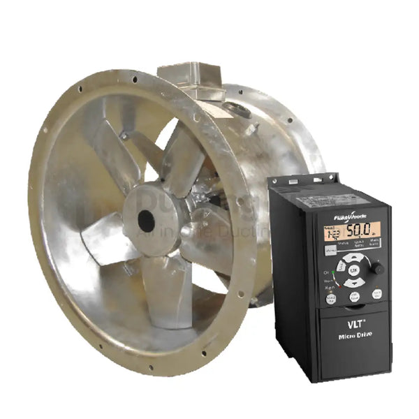 Flakt Woods MaxFan Compac with Inverter Speed Controller variable