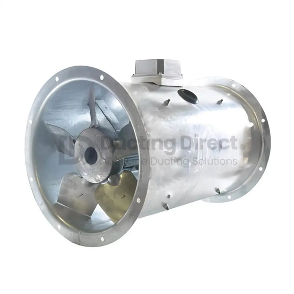 Flakt Woods MaxFan High Pressure Long Cased Axial Extract Fan - Single Phase variable