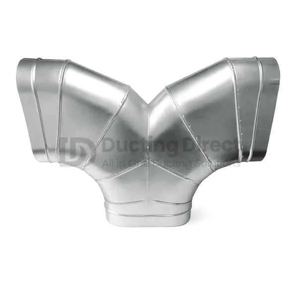 Flat Oval 90° Twin Bend