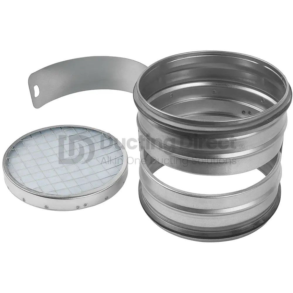 Round Inline Filter Box Inline Round Duct EU3 Filter | Ducting Direct