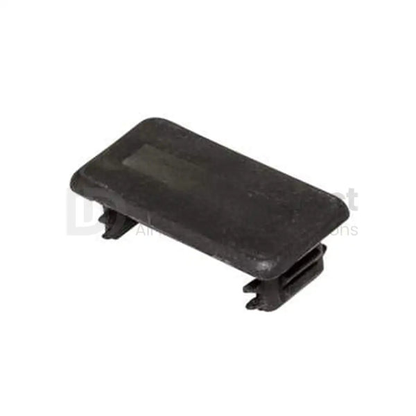 PVC Channel End Caps (per 100) 41mm x 21mm Black