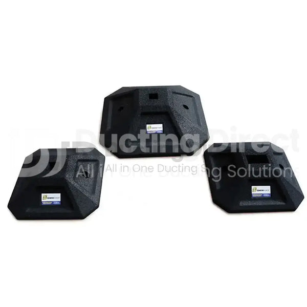 Qwikfoot Square Rubber Support Feet Single Channel variable