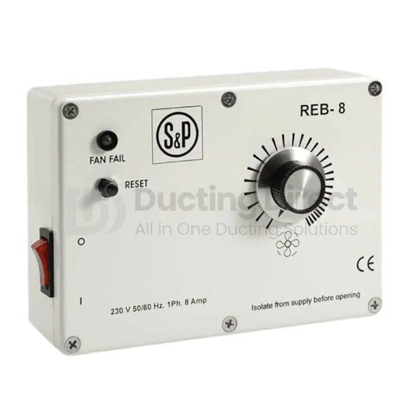 REB8 S&P Fan Speed Controller - Soler & Palau