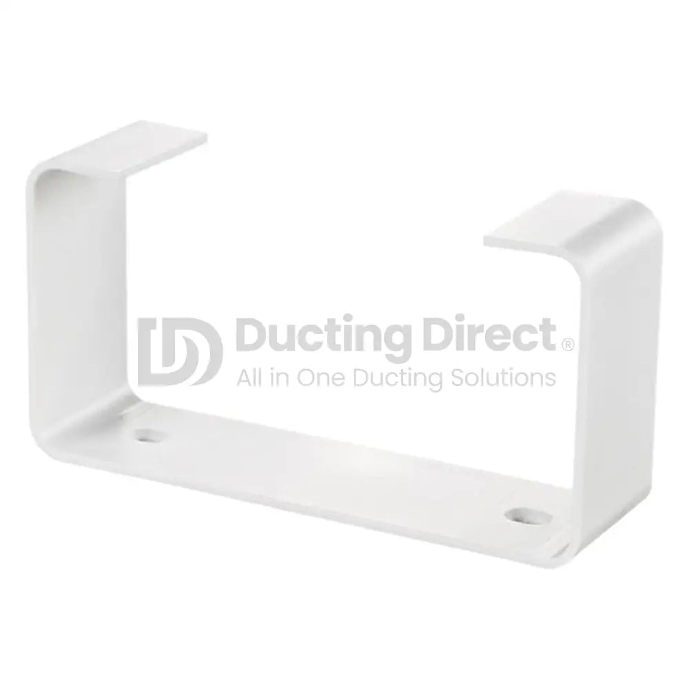 Rectangular Duct Clips Rigid PVC Flat Rectangular Bracket Mounting Clip - Plastic Duct ...