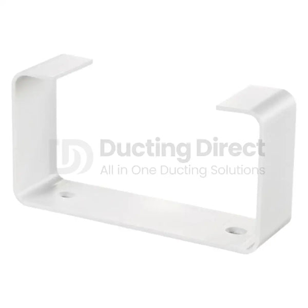 Rigid PVC Flat Rectangular Bracket Mounting Clip - Plastic Duct variable