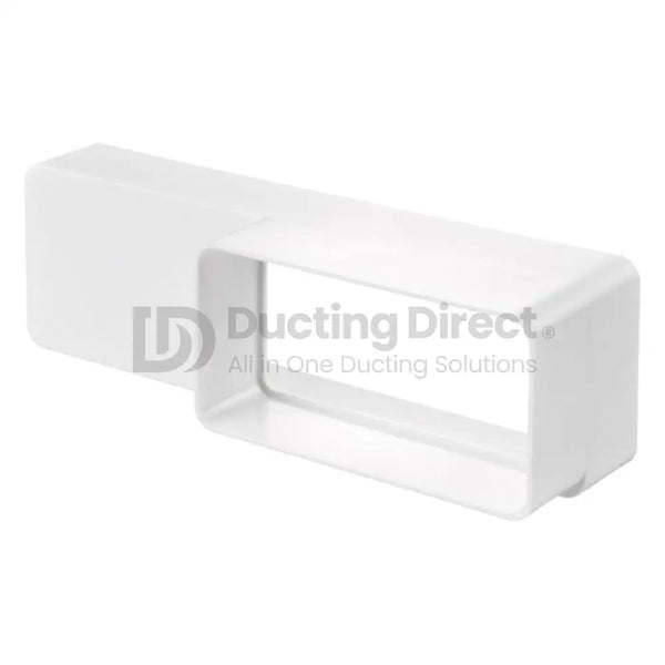 Rigid PVC Flat Rectangular Reducer Taper - Plastic Duct