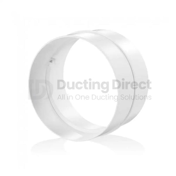 Rigid PVC Round Pipe Joining Coupler - Plastic Duct variable