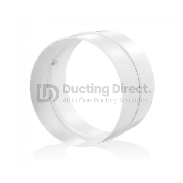 Rigid PVC Round Pipe Joining Coupler - Plastic Duct variable