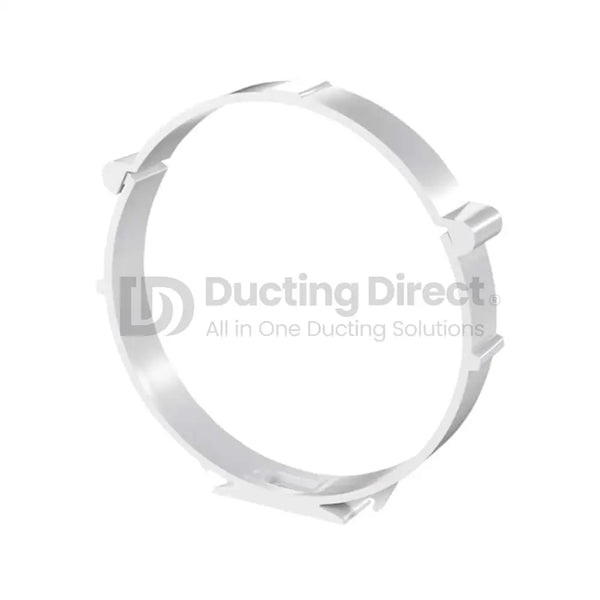Rigid PVC Round Pipe Mounting Bracket Clamp - Plastic Duct variable