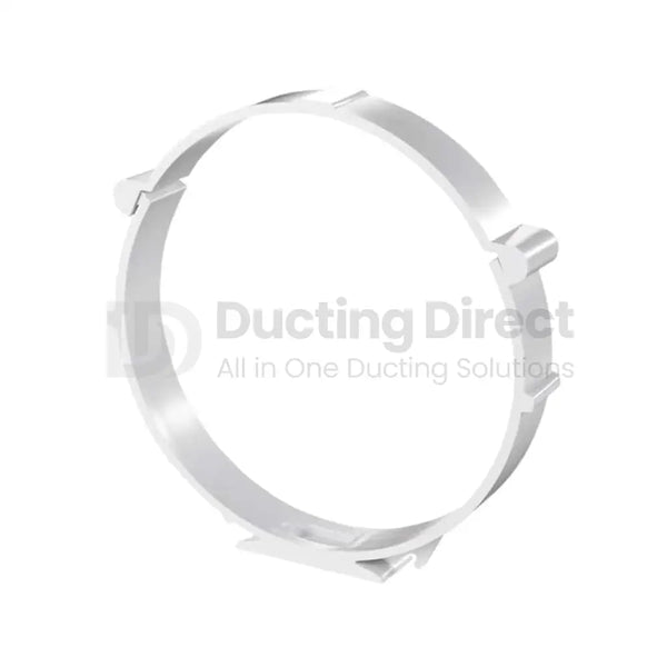 Rigid PVC Round Pipe Mounting Bracket Clamp - Plastic Duct variable
