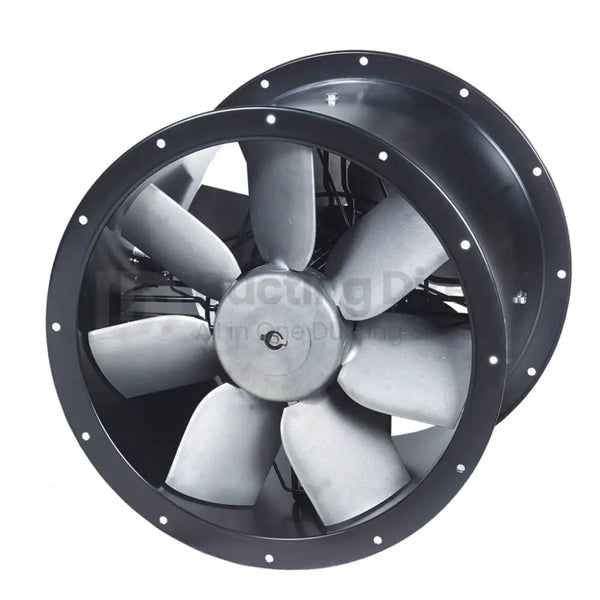 S&P Contra Rotating Case Mounted Axial Fan TCBBX2/4 - Single Phase variable
