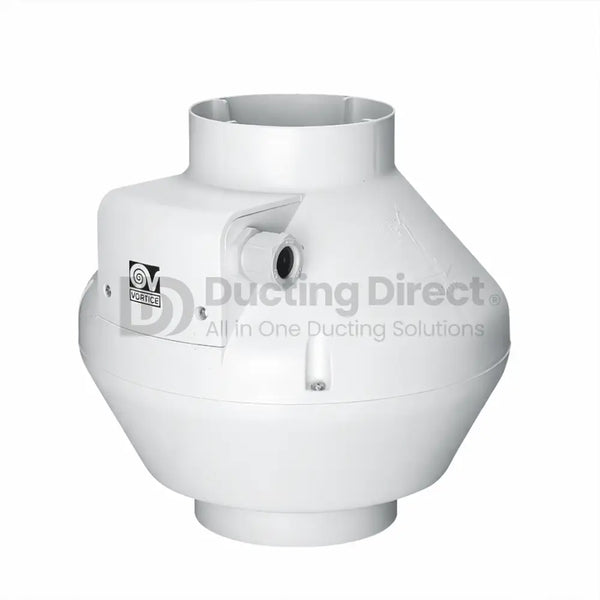 Vortice CA Plastic Inline Fan - Single Phase